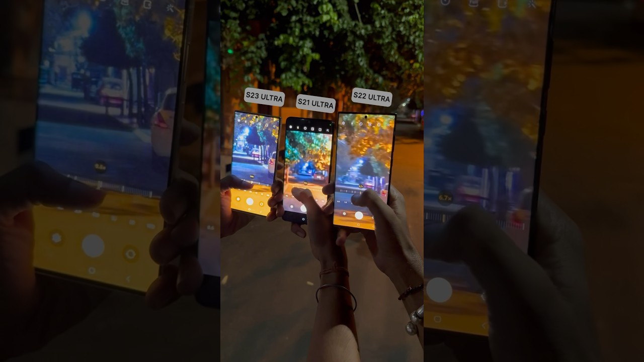 Samsung S23 Ultra VS S22 Ultra VS S21 Ultra 100X Zoom Test!😳
