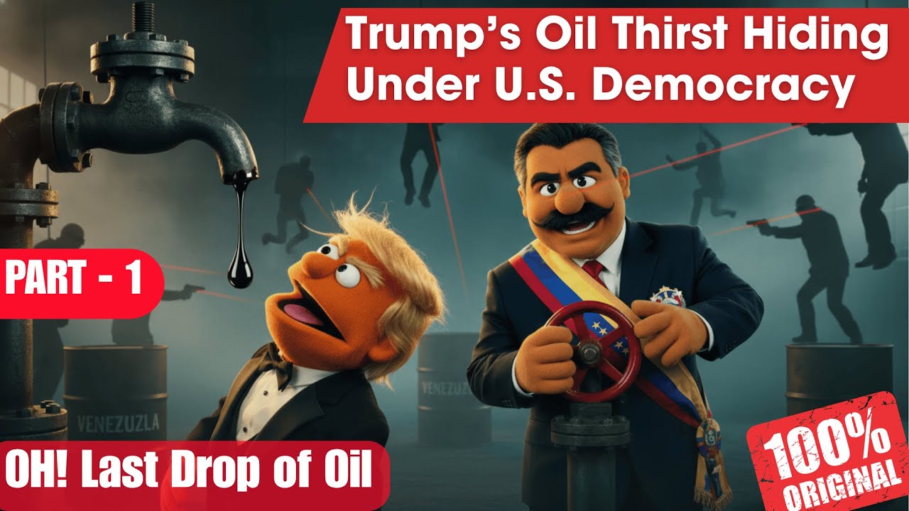 Part 1 : Trump's Venezuela Plan: CIA, Oil & Lies | Hypocrisy of Trump | Democracy or Oil Grab?