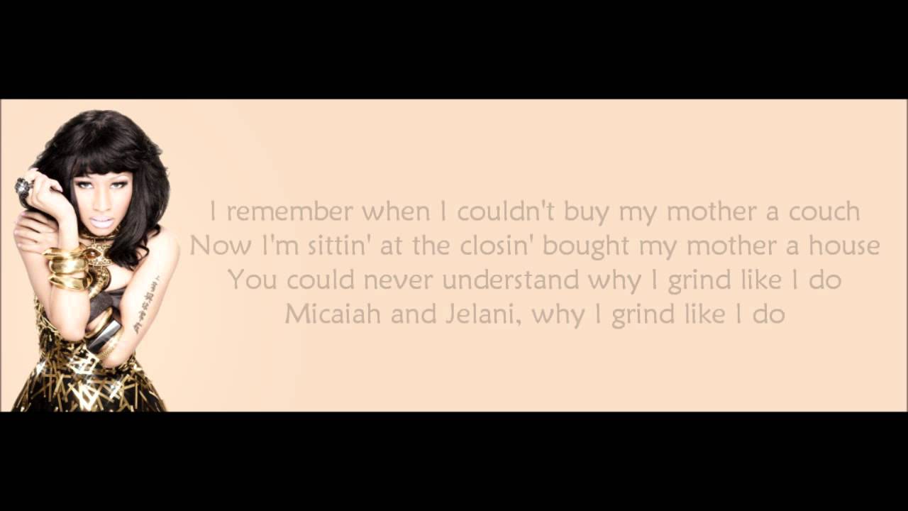 Nicki Minaj - I'm the Best Lyrics Video