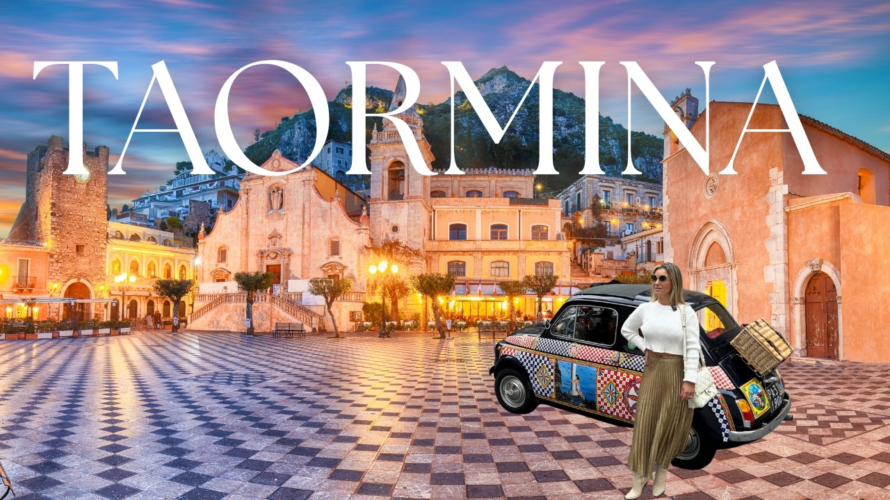 TAORMINA: Pérola da SICÍLIA com Vistas Deslumbrantes do Teatro Grego! #italy #taormina