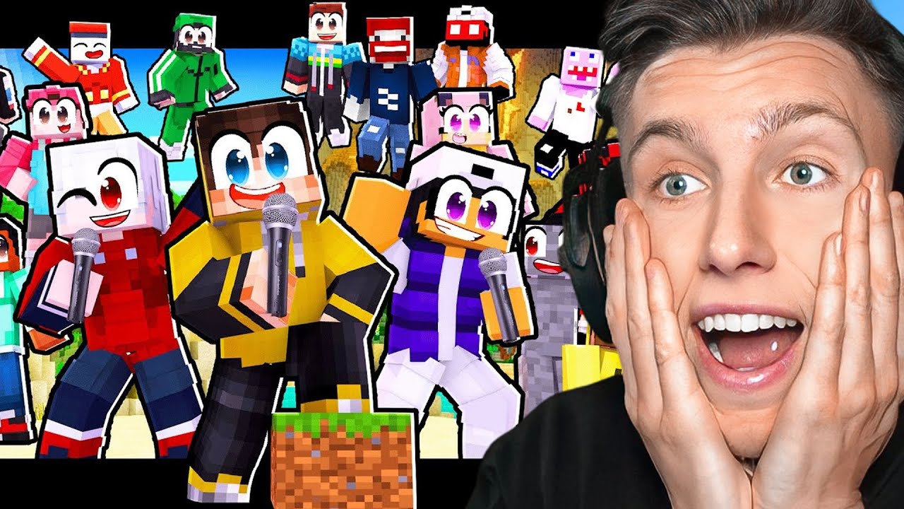 iCrimax REAGIERT auf MINECRAFT HELDEN Songs (Syou, Candy)