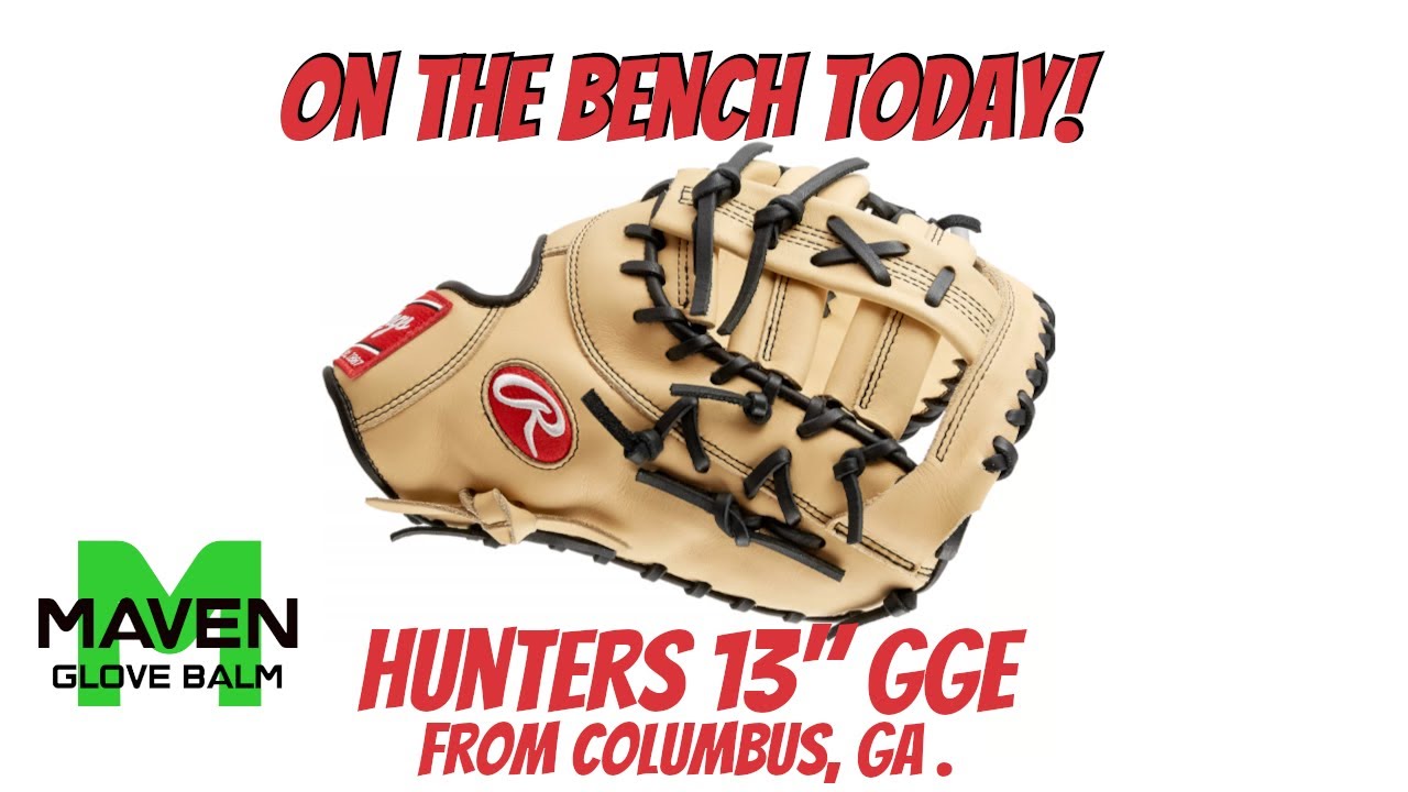 Hunter's Rawlings Gold Glove Elite 1st Base Glove From Columbus GA!