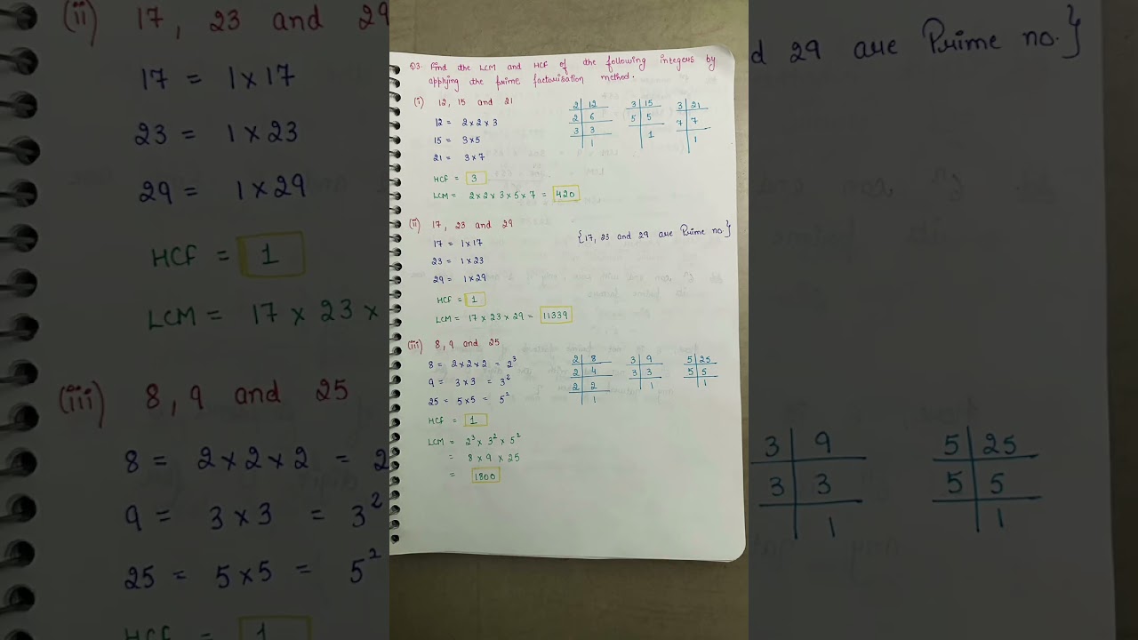 Class 10 Ex 1.1 solutions 