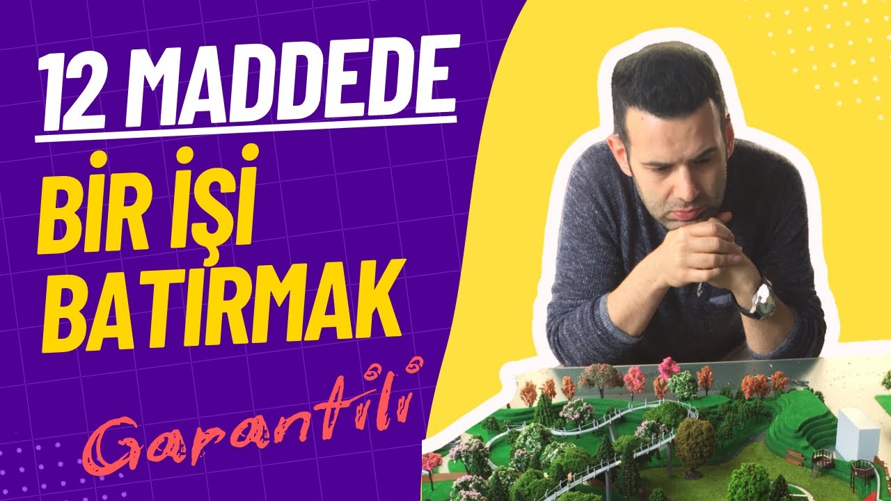 12 Maddede Bir Mimarlık, Mühendislik ya da Peyzaj Mimarlığı Ofisini Batırma Rehberi