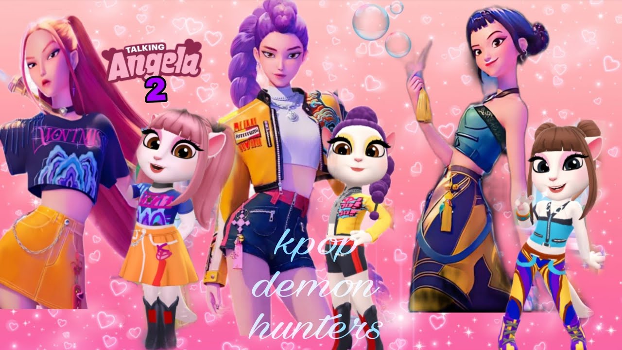 Demon hunters cosplay by my talking angela 2 #demonhunter #aaditikathe 