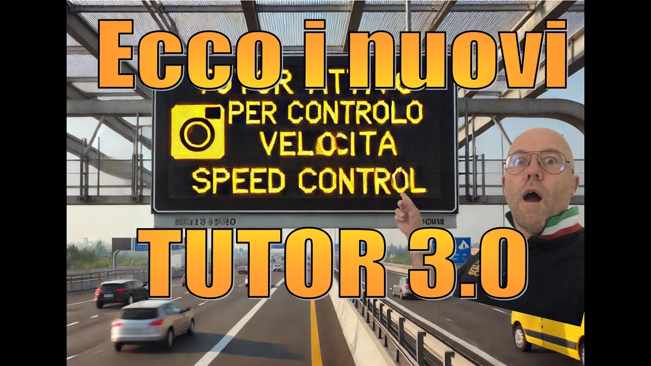 NUOVI TUTOR 3.0 in Autostrada! Ecco Dove Sono e Come Funzionano!