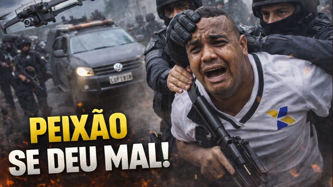 PEIXÃO BATEU DE FRENTE COM O GAT DO 16 BPM