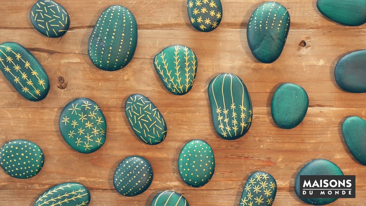 Come creare un cactus artificiale con dei ciottoli | Maisons du Monde