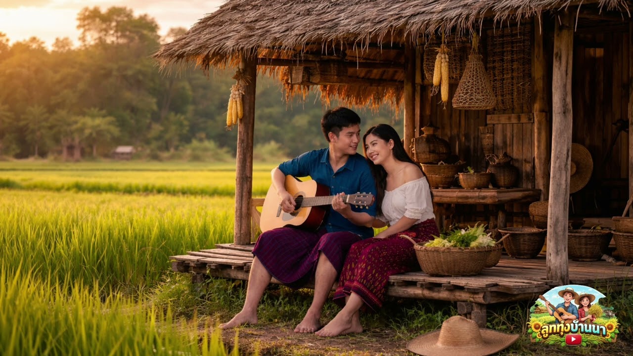 รักแรกที่กระท่อม – เพลงลูกทุ่งเศร้า | เพลงใหม่ล่าสุด 2026 AI  ไม่มีโฆษณาลูกทุ่งบ้านนา 
