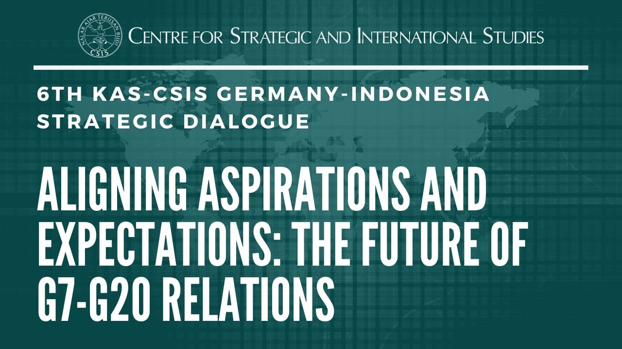 The 6th KAS-CSIS Germany-Indonesia Strategic Dialogue