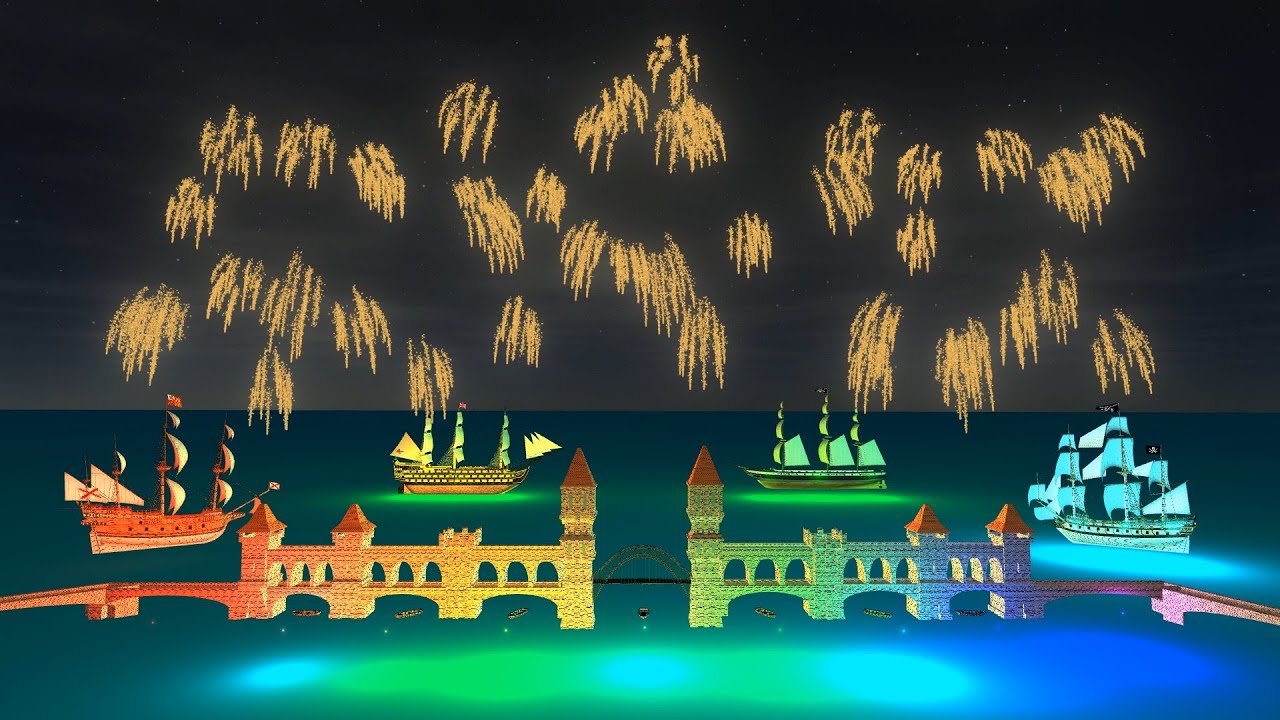 FWSim: Fluch der Karibik - Feuerwerk Simulation