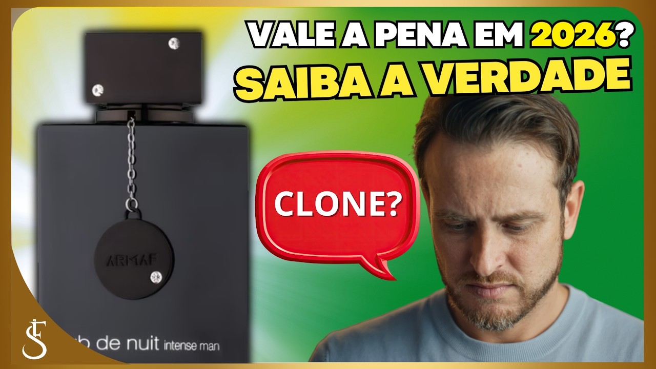 VALE a PENA em 2026? CLUB DE NUIT INTENSE MAN EDT de ARMAF | A VERDADE sobre o CLONE do AVENTUS...