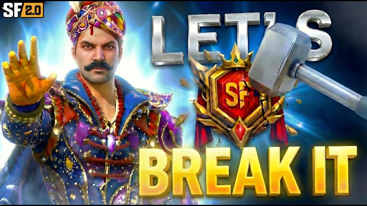 ScarFall 2.0 Season 4 🔥 Samrat Rank Push LIVE 🚀 | Let’s Break It 💪 | ScarFall Live| AlamliveX