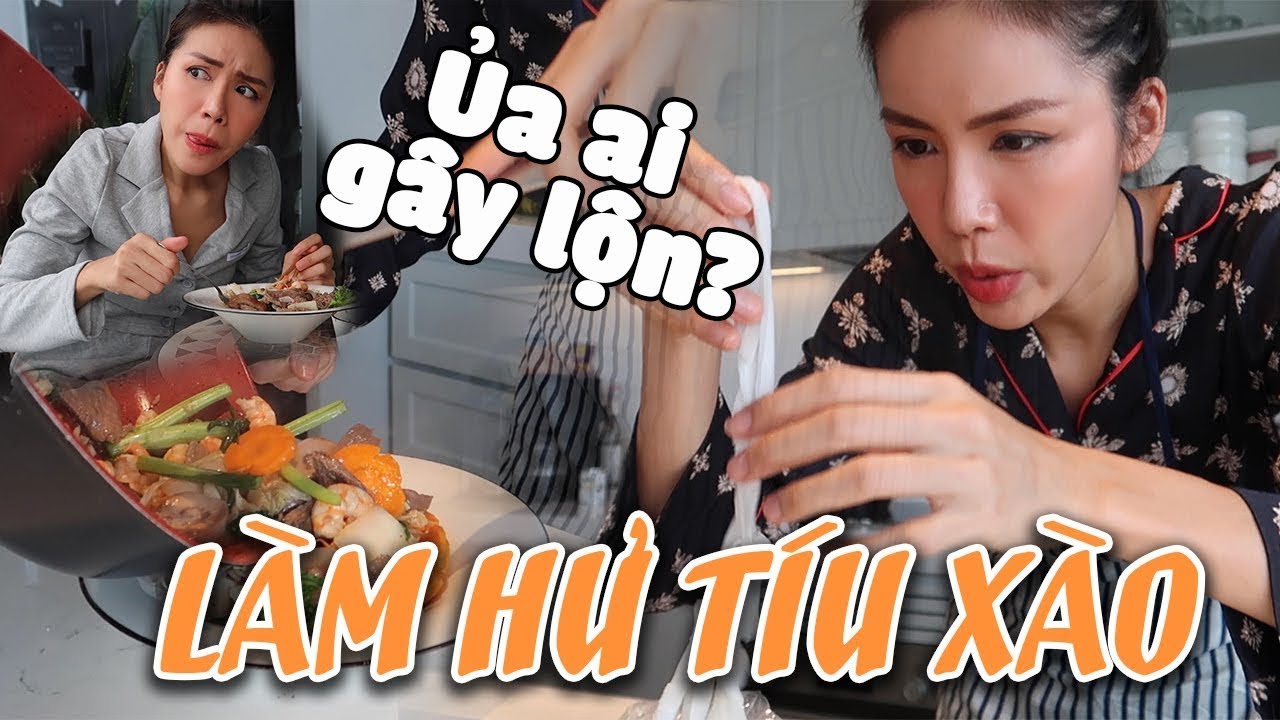 Làm Hủ Tíu Xào 