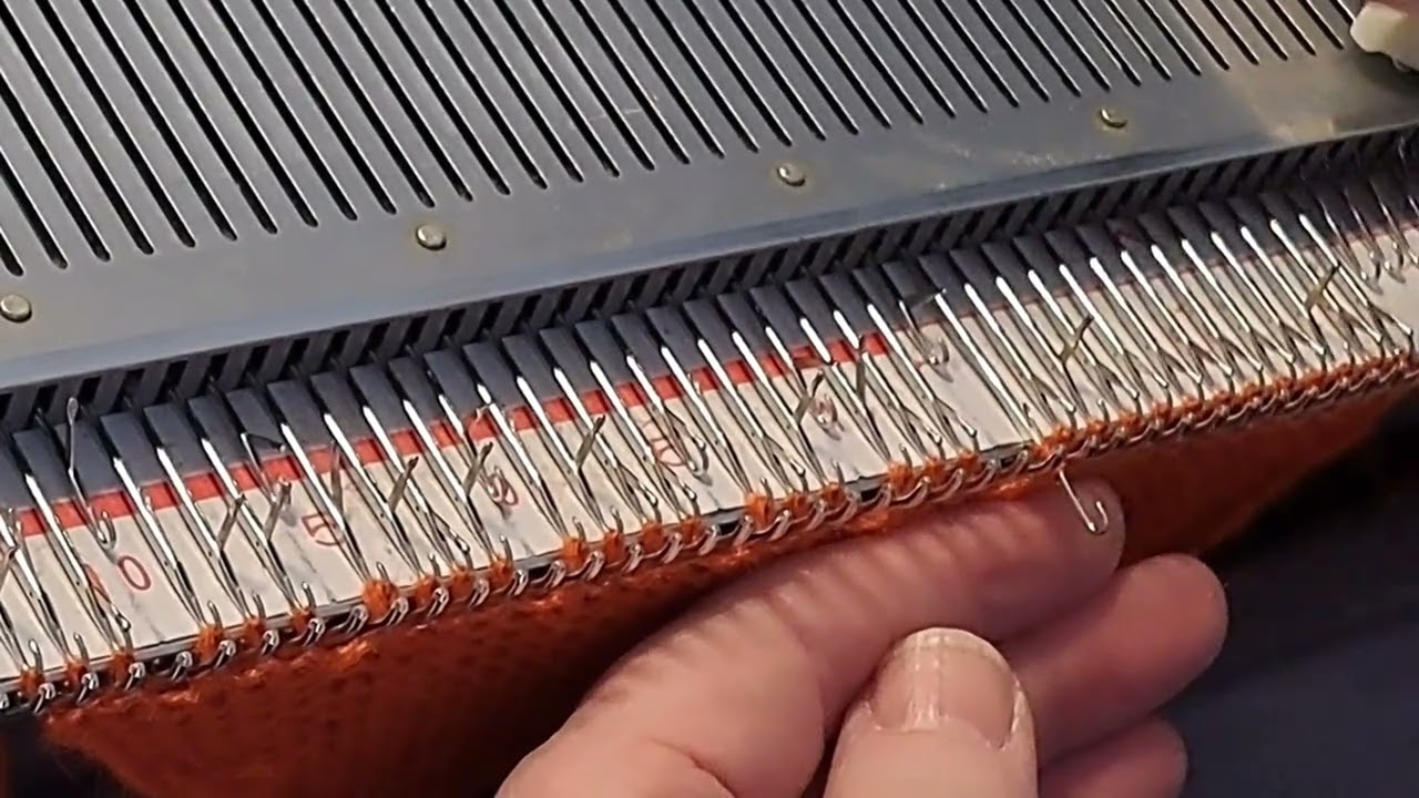 Eine weitere Maschenprobe 