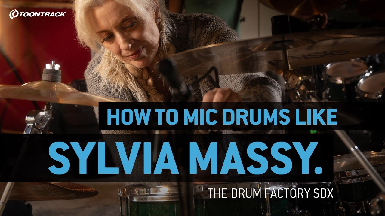 The Drum Factory SDX – Mic Walkthrough with Sylvia Massy