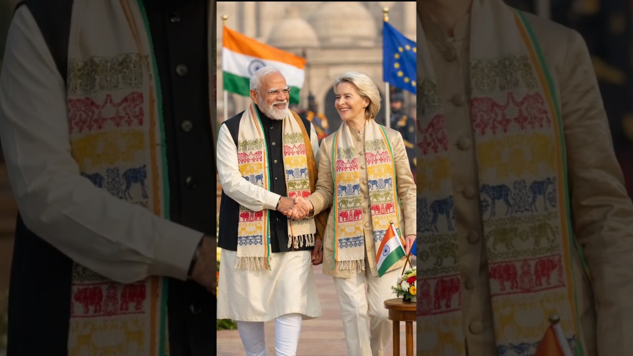 India - EU Trade Deal Explained 🇮🇳🤝🇪🇺 | India European Union Free Trade Agreement