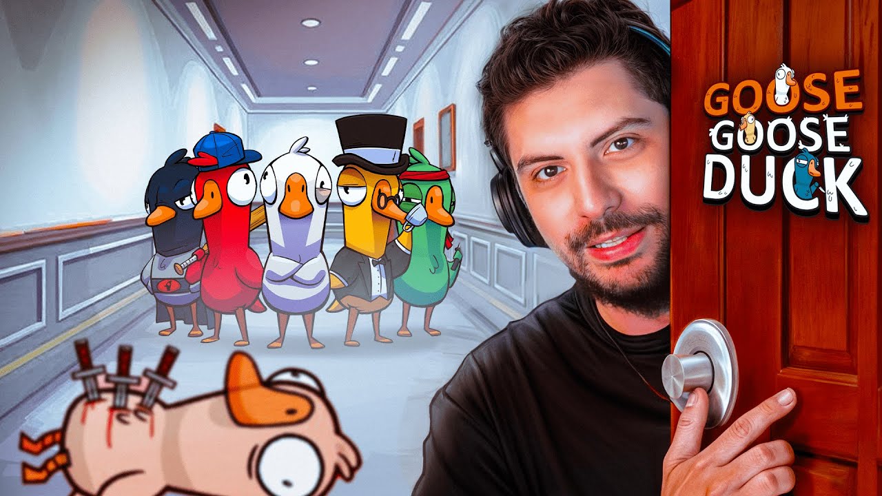 SUİKASTÇI OLUP TÜM KASABAYI ÖLDÜRDÜM! | Goose Goose Duck