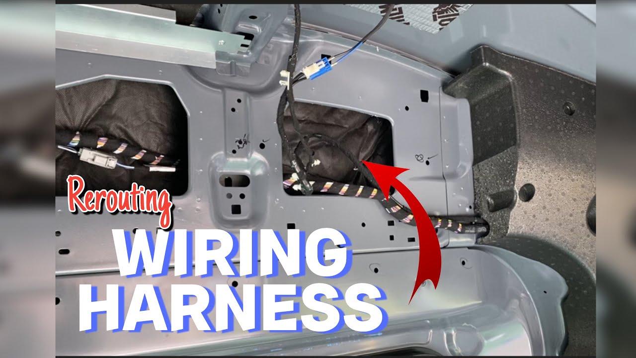 Ford Transit Van Build | Wall Prep | Rerouting the Wiring Harness