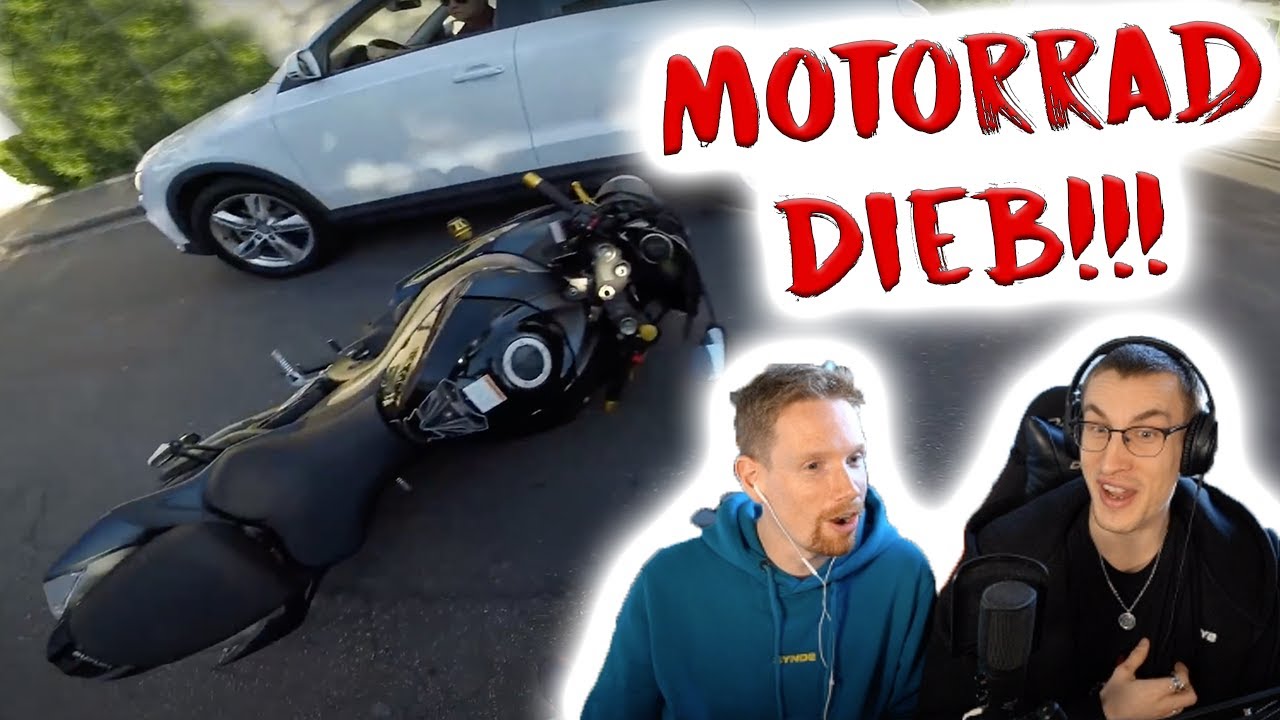 Motorrad Dieb versucht sein Glück mitten am Tag! | Blackout und David reagieren!
