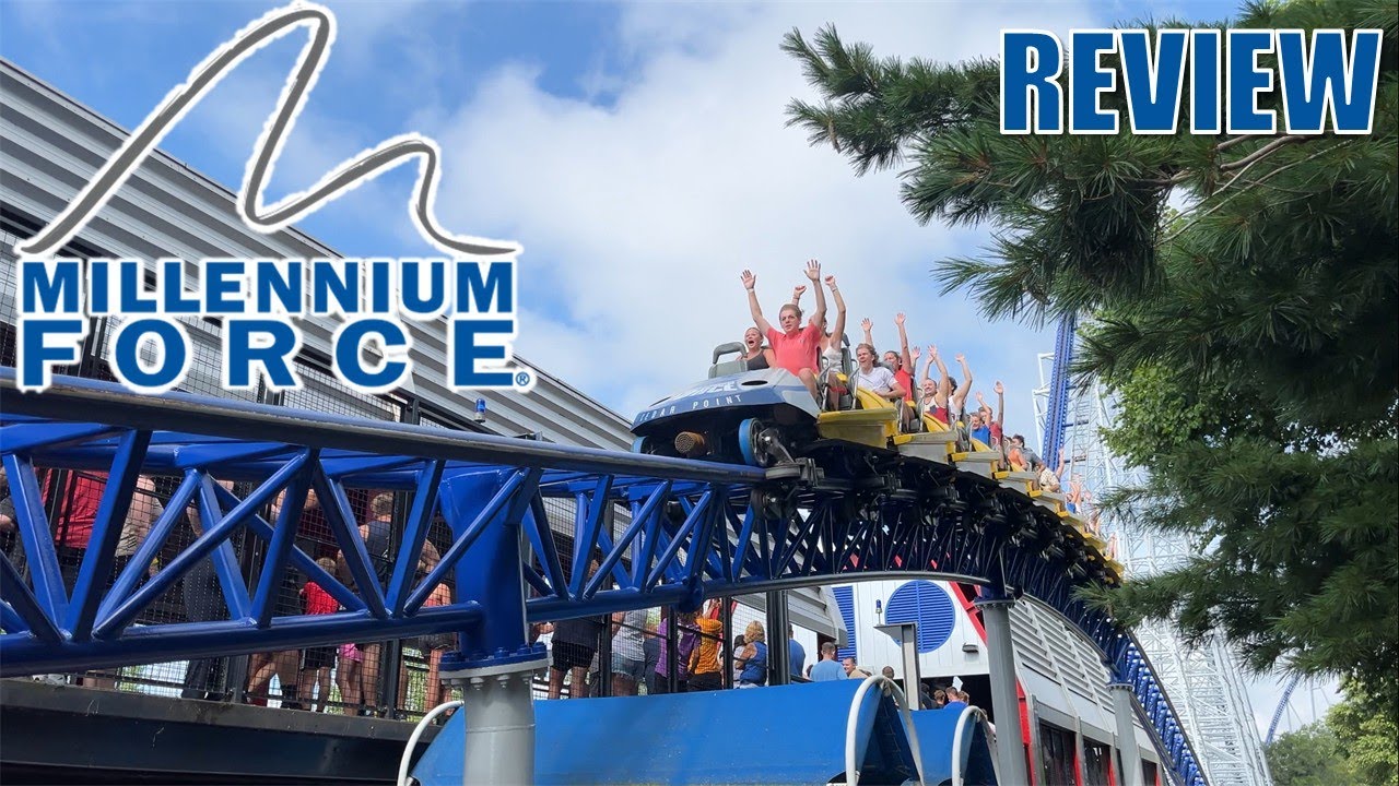 Millennium Force Cedar Point Review | The World's Original GIGA Roller Coaster