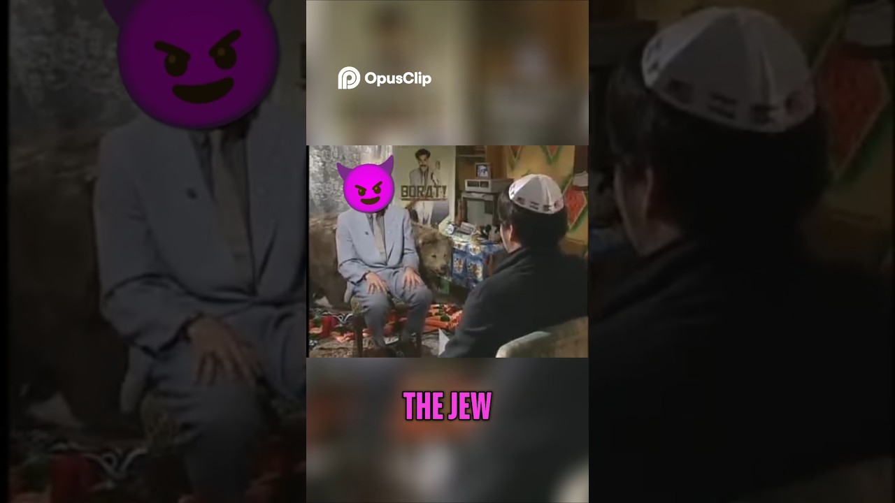Borat&rsquo;s Outrageous Questions About Jewish Culture