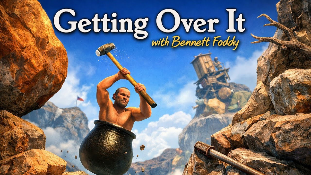 Getting Over It 😡 | Sabse Mushkil Game Ever | Rage Gameplay Hindi