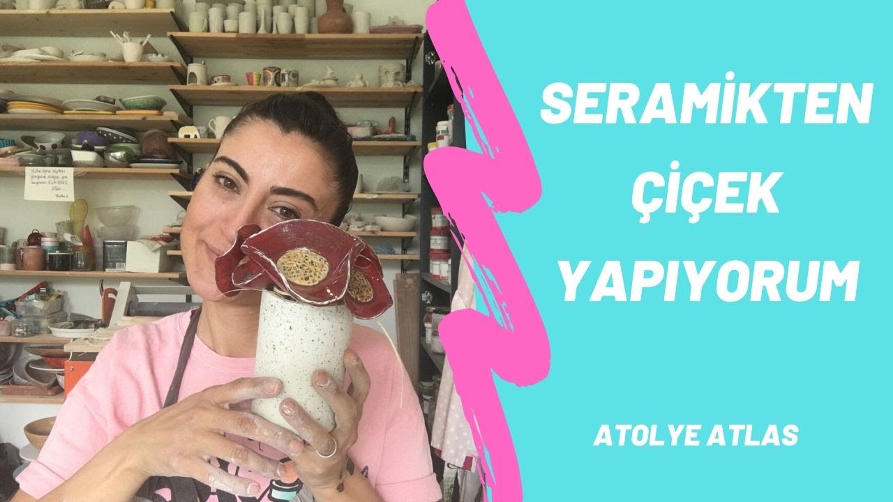 Seramikten Çiçek Yapıyorum