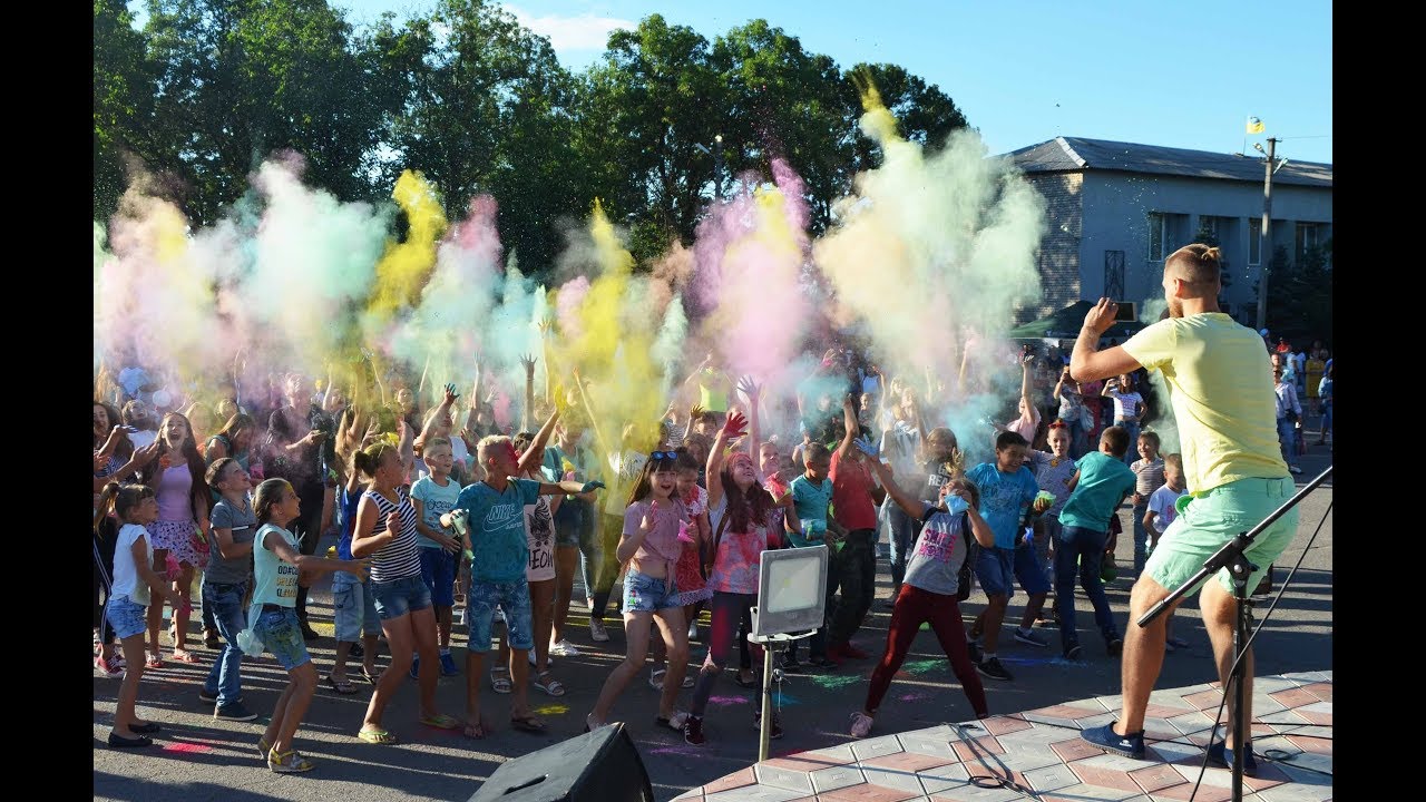 Велика Лепетиха. День молоді 25.06.2018. Holi Fest.