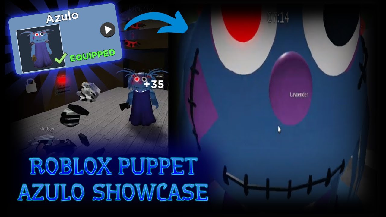 Roblox Puppet | AZULO SHOWCASE!