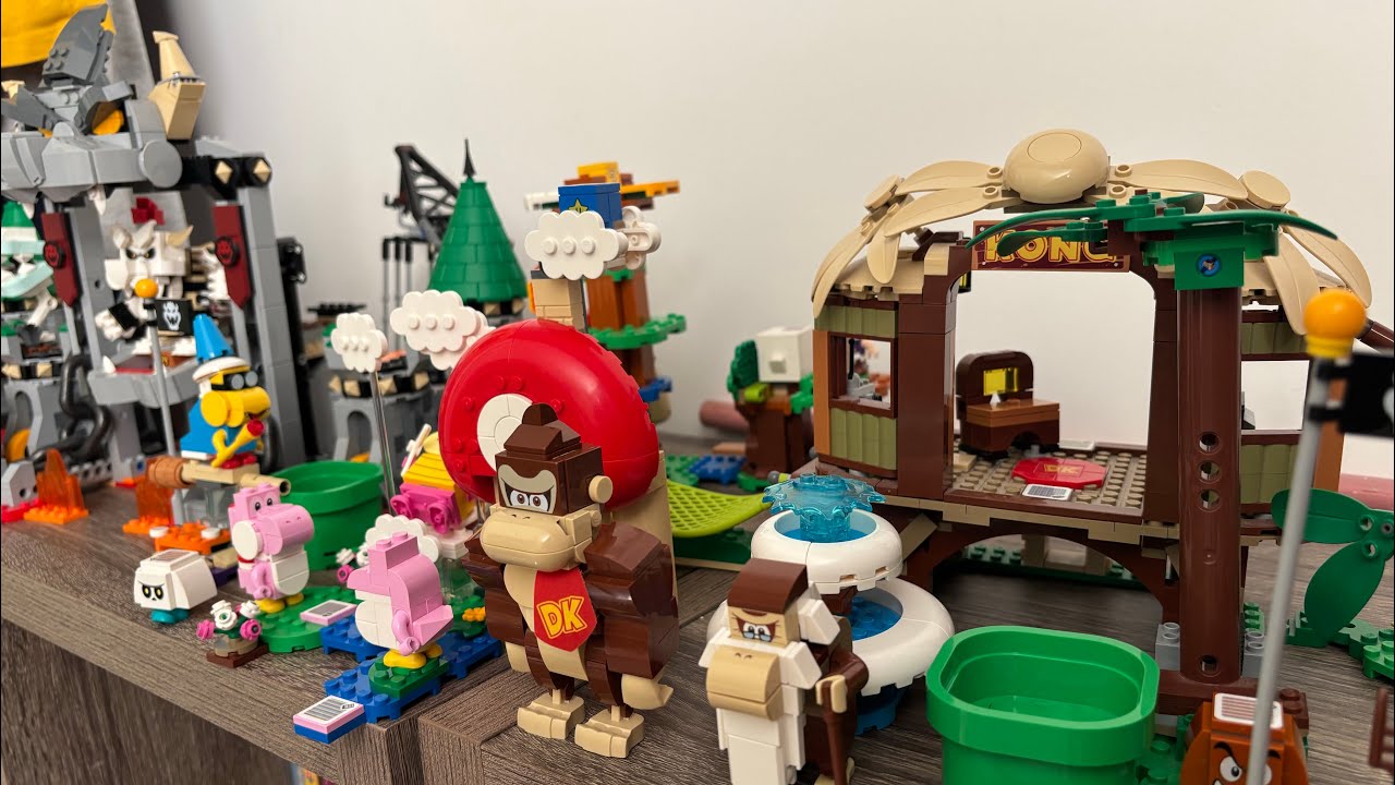 My son’s LEGO Super Mario World