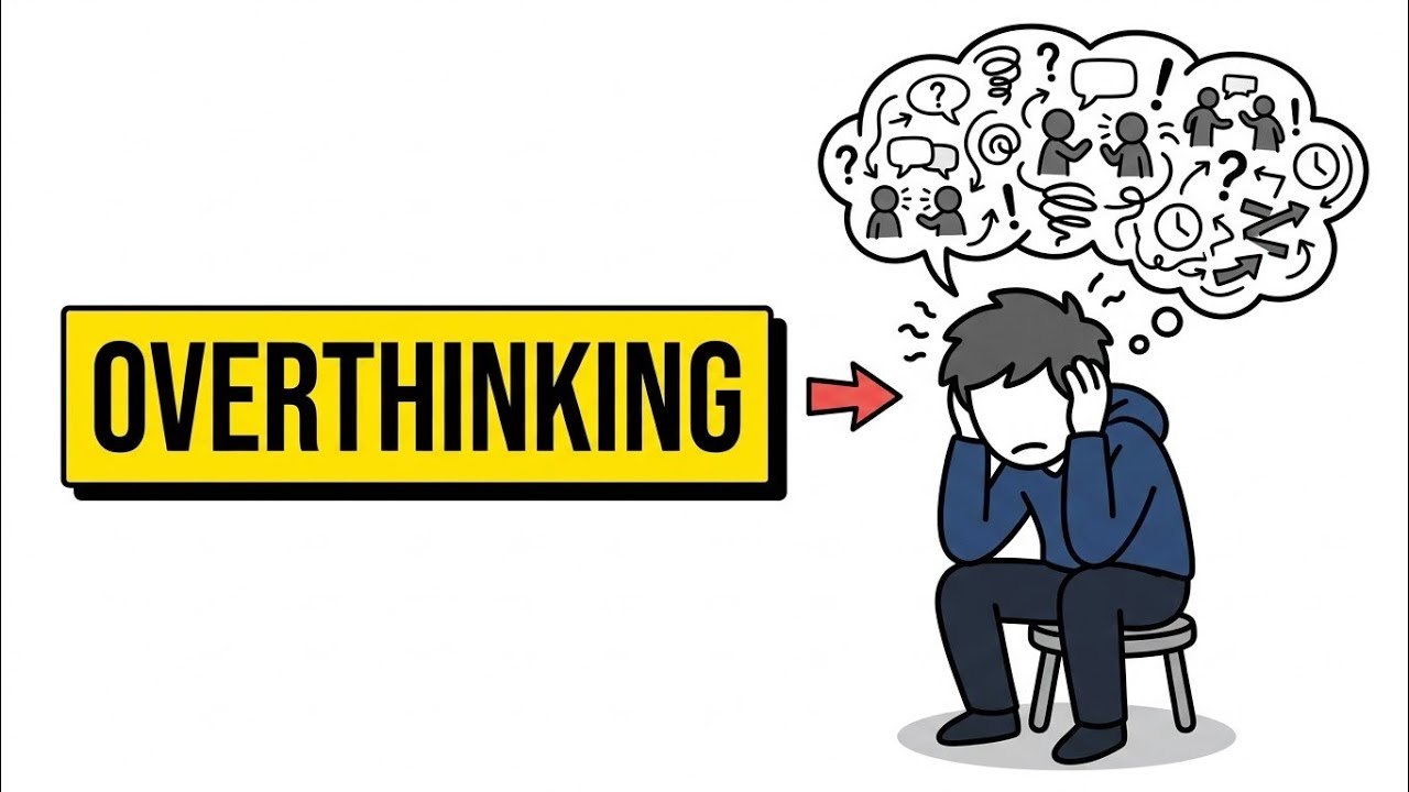 Why Your Brain Won’t Stop Overthinking?🤔