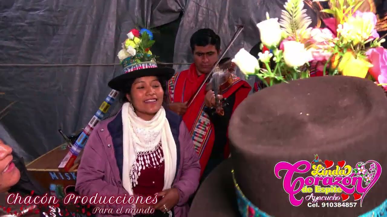 💓 🌷 LINDA CORAZÓN DE ESPITE - linda jarana con arpayviolín en Raccaya 2023