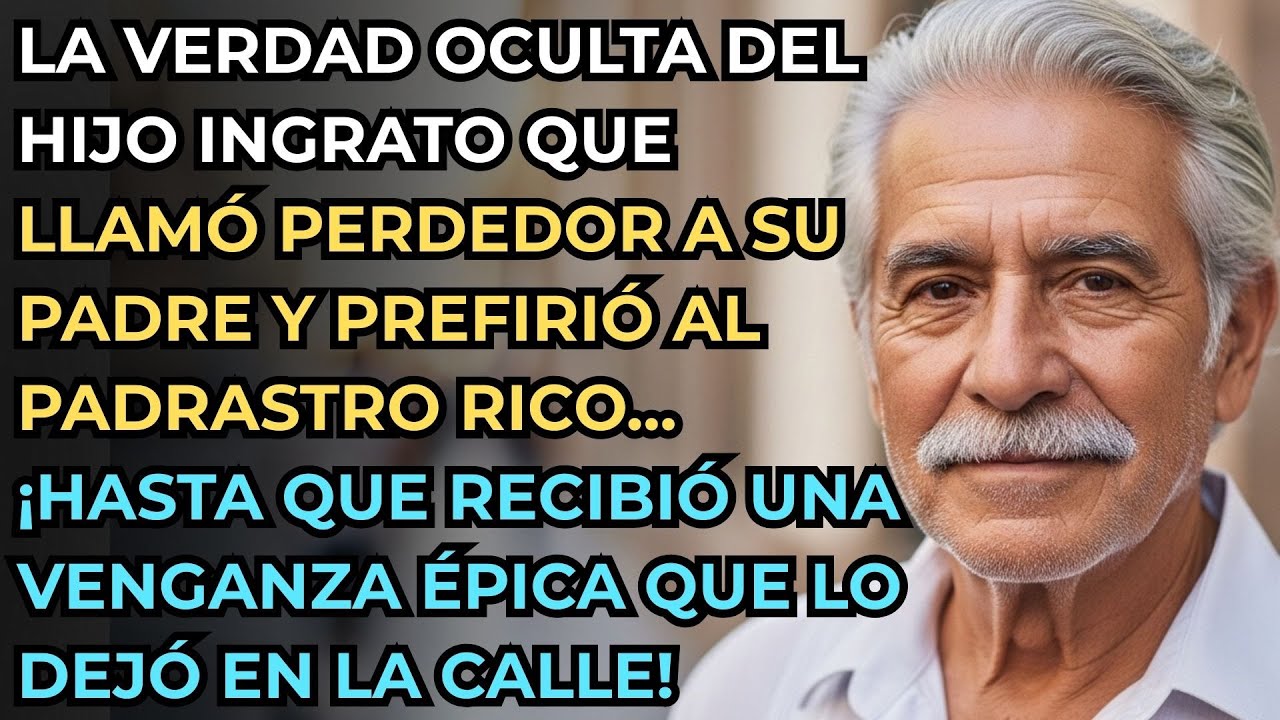 La Verdad Oculta del Hijo Ingrato que Llamó Perdedor a su Padre y Prefirió al Padrastro Rico...