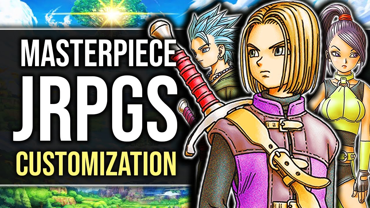 15 лучших JRPG с УДИВИТЕЛЬНОЙ настройкой персонажа (изменяйте внешний вид)