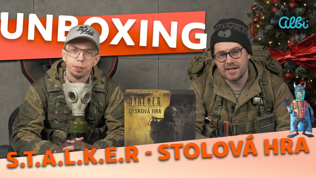 STALKER - Stolová hra | UNBOXING (albi.sk)