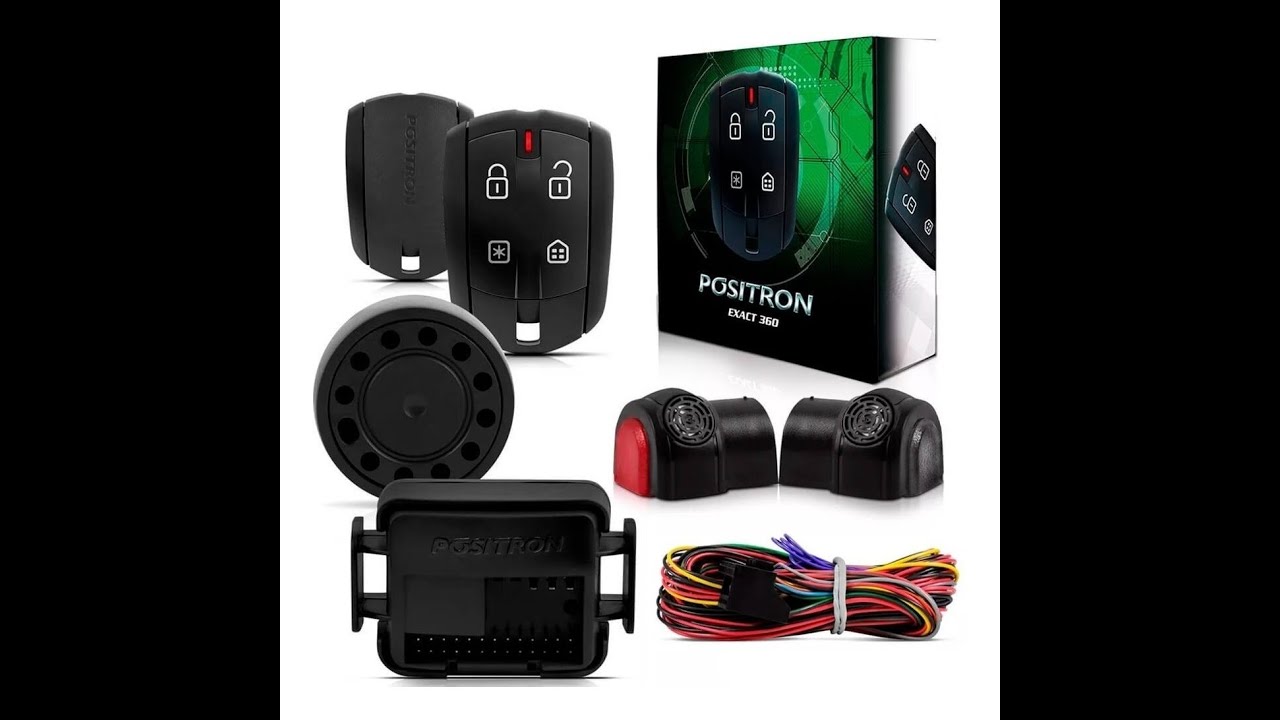 Unboxing Alarme Positron Exact 360