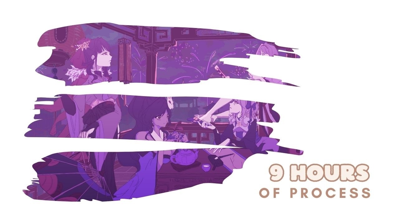 [Timelapse] Recent illustration process #nikke