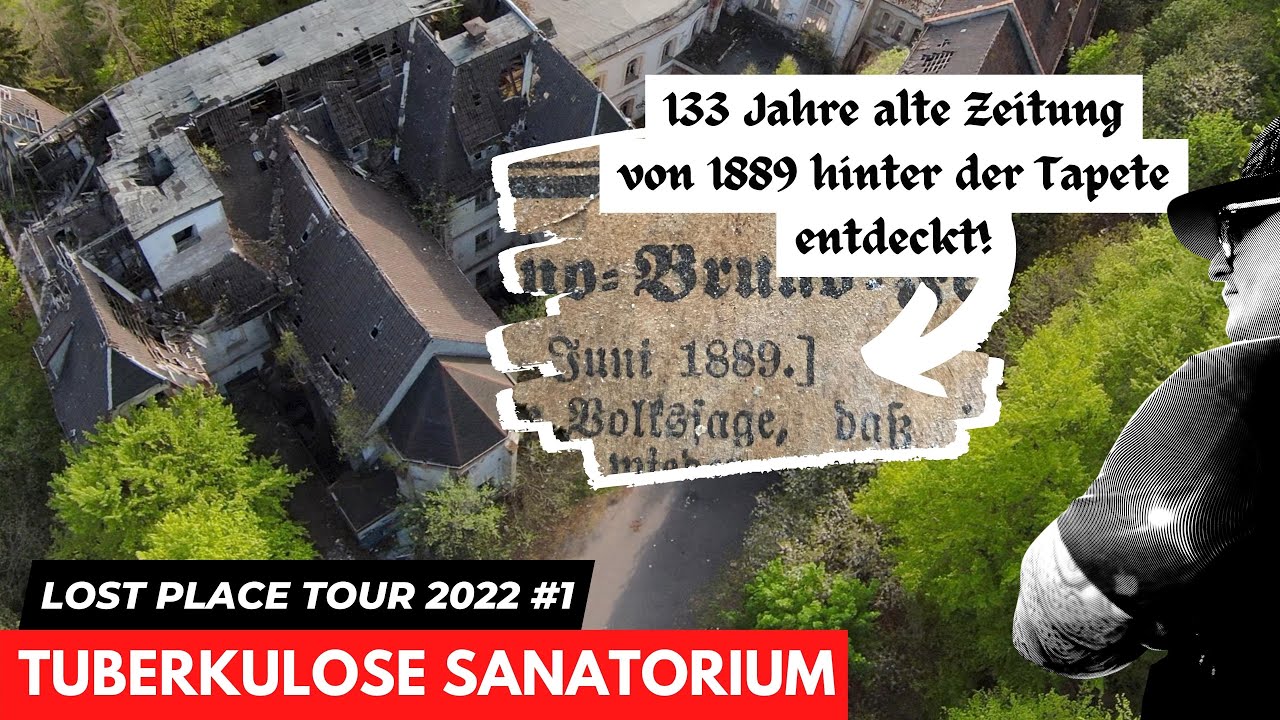 133 Jahre alte Zeitung hinter der Tapete entdeckt! - Lost Place Tour 2022 #1