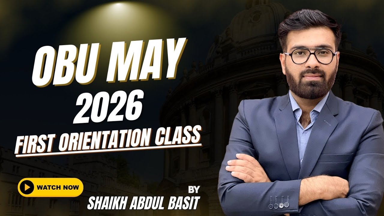 OBU May'26 - Orientation Session by SAB