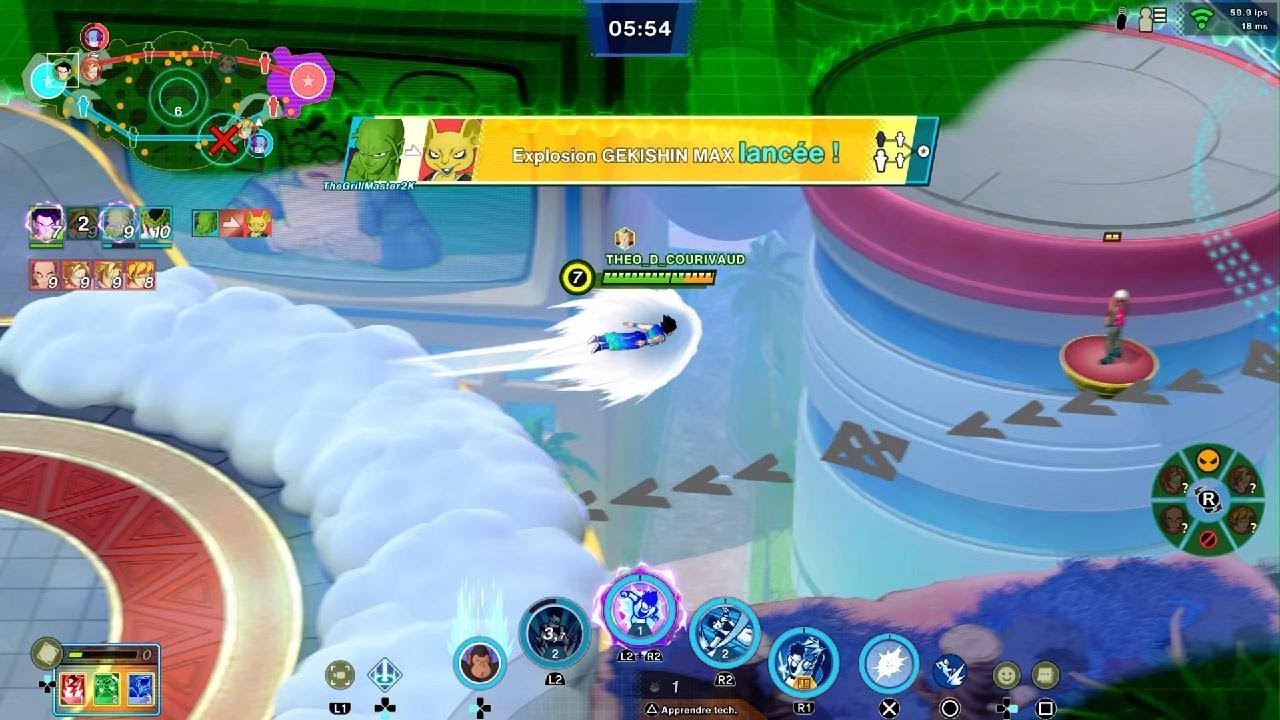  REDIFFUSION TWITCH-KNDEBNL xeno-fanta817 PARTIE 1 DRAGON BALL GEKISHIN SQUADRA ! 