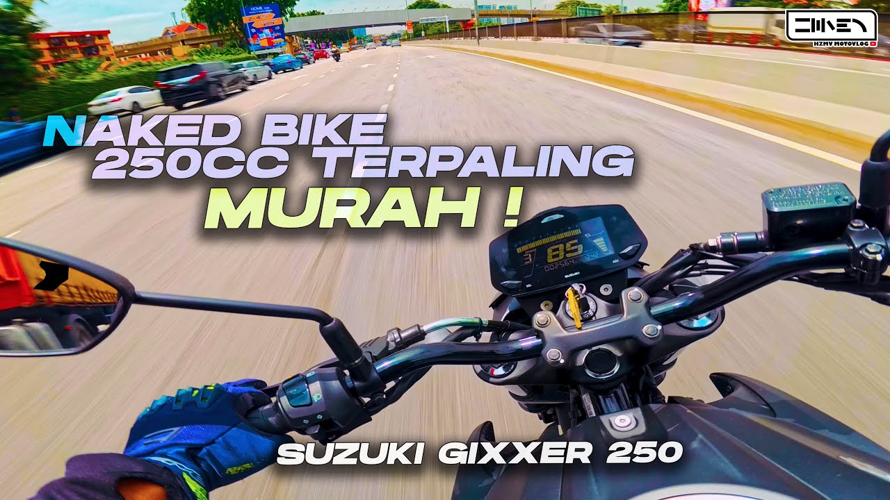 JGN PANDANG RENDAH SINGLE SILINDER ! MOTOR LENGKAP MURAH ! | Suzuki Gixxer 250 Malaysia 2024 [4K]