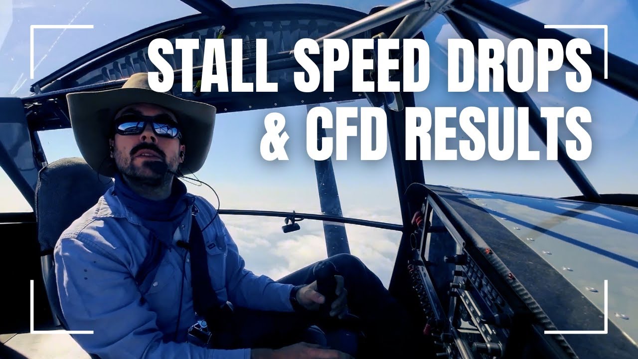 Testing Vortex Generators in Flight — Stall Speed Drop & Real-World CFD Results