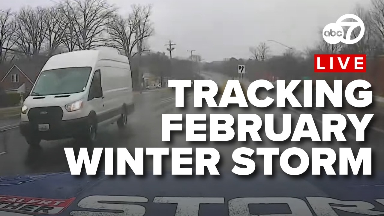 🔴LIVE STORMTRACKER | Rainy showers, heavy snow moving into DMV