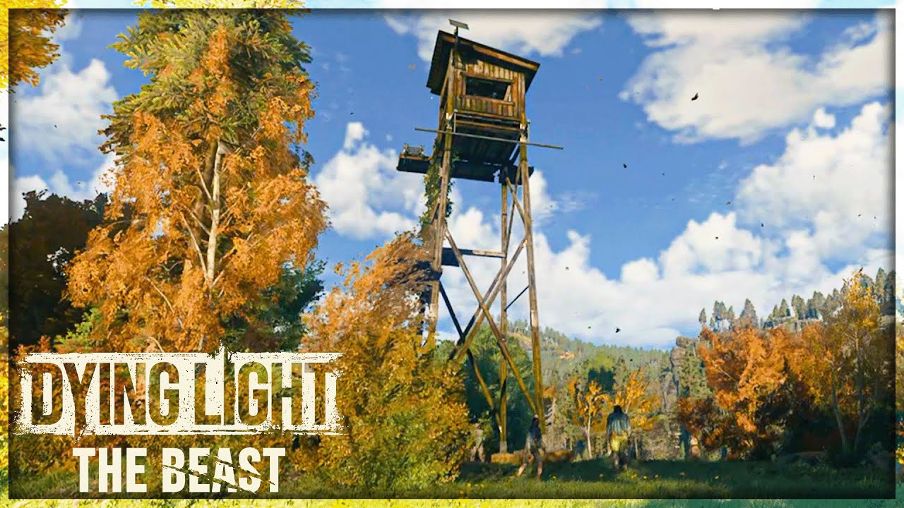 Dying Light The Beast - Asylum Island Tower - Shock Bolt Blueprint Location [4K60fps]