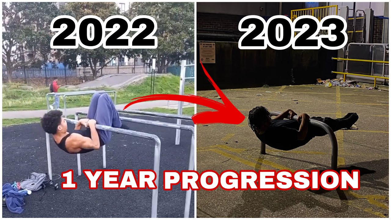1Y FRONT LEVER TOUCH/PULLUP PROGRESSION 16/17 YEARS OLD!