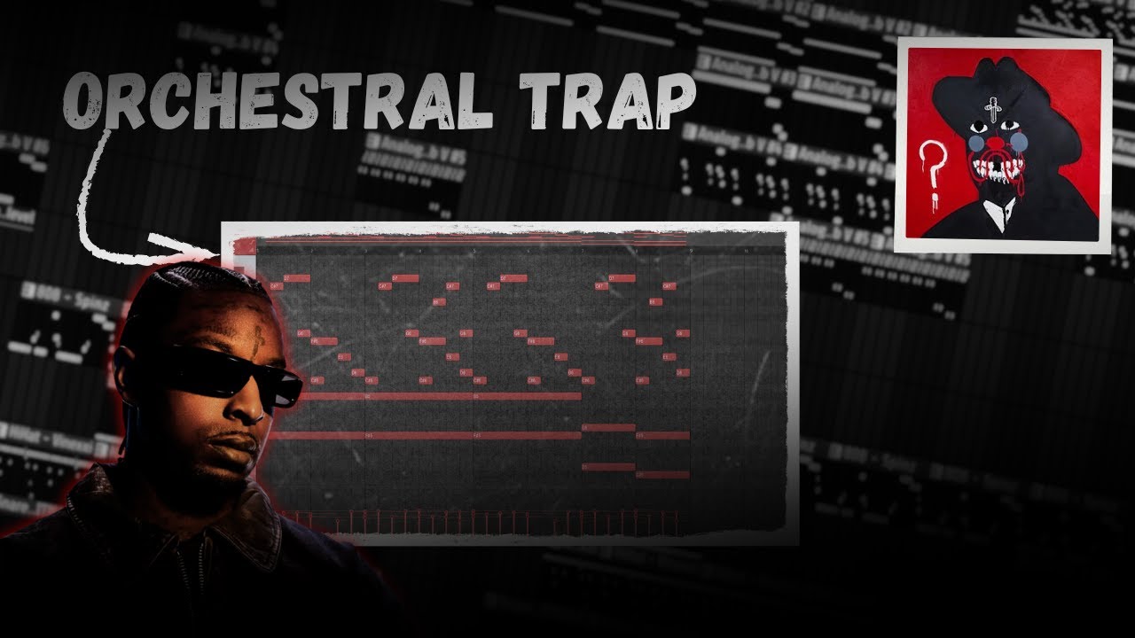 Methods for Making Orchestral Trap Beats for "What Happened to the Streets" | 21 Savage Tutorial
