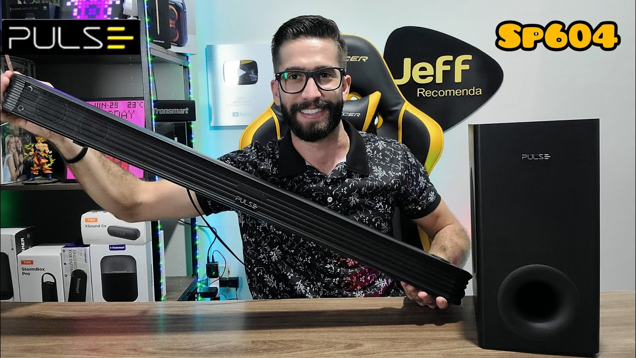 SOUNDBAR PULSE SP604 300W: TÁ IMBATÍVEL Pelo PREÇO! (Unboxing/Análise Completa)