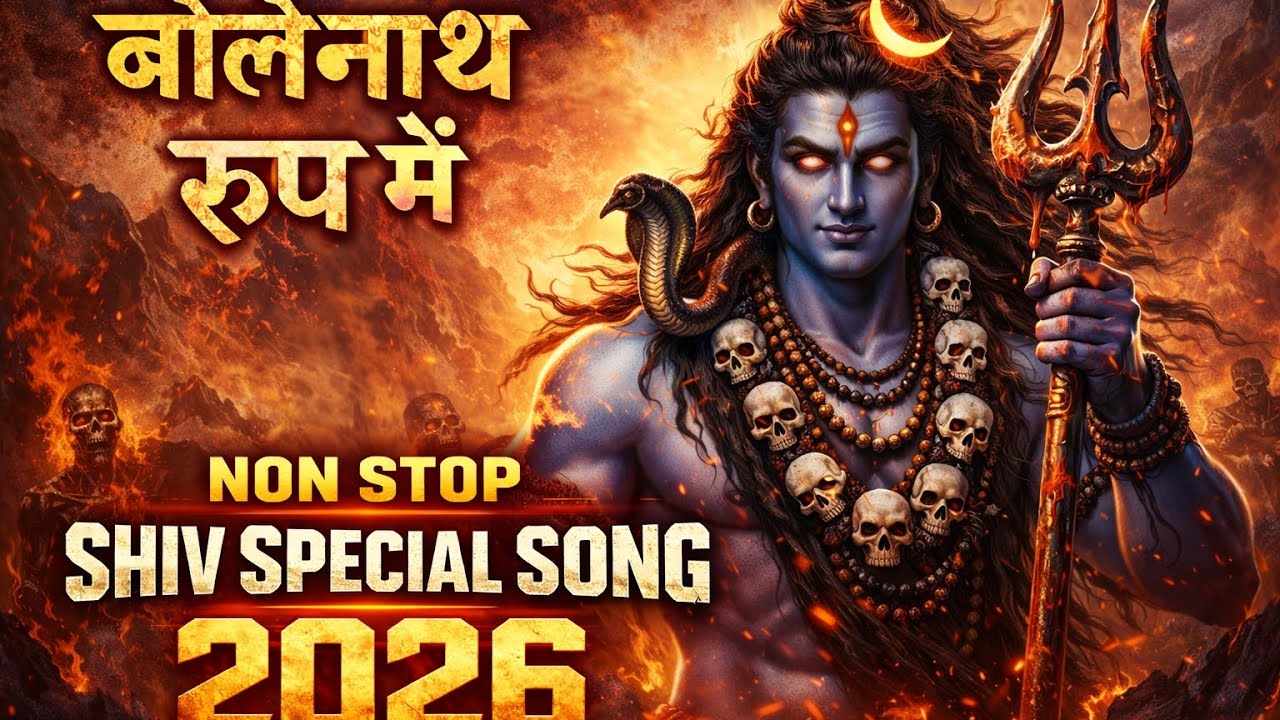 नॉन स्टॉप सोमवार स्पेशल शिव भजन 2026🔱🕉️non stop shiv special song 2026🕉️🔱#mahadev #harharmahadev 