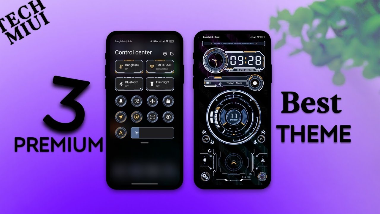 Xiaomi Premium themes | Miui 12 Customization theme | Best Miui 12 themes 2021 | Best Miui themes